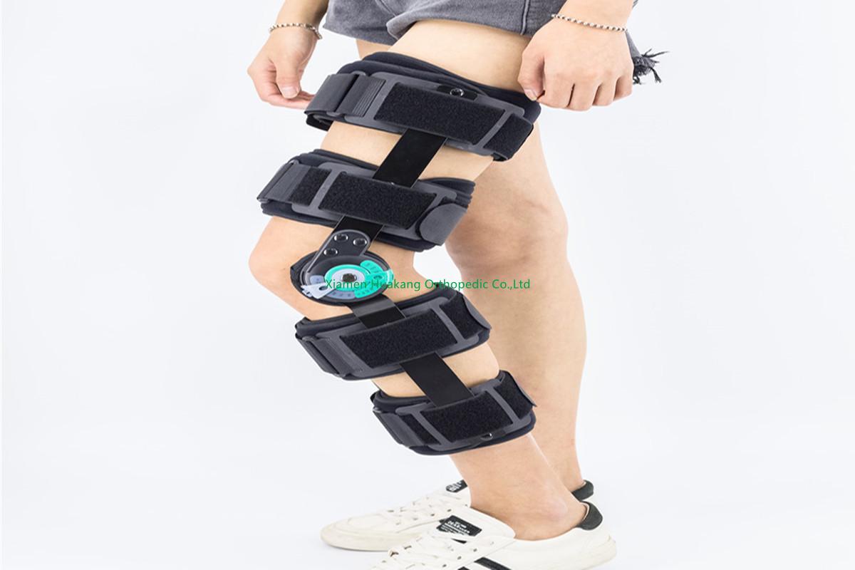 20" ROAM hinged knee supports immobilizers