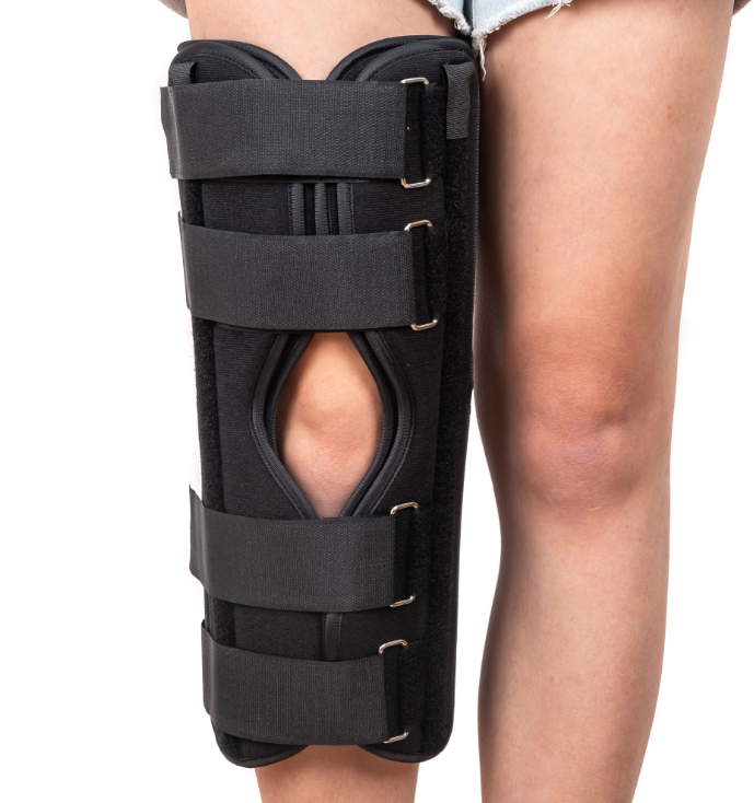 Tri‑Panel Knee Brace immobilizer